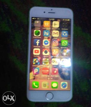 Iphone6 silver 16gb, 10months older is in mint