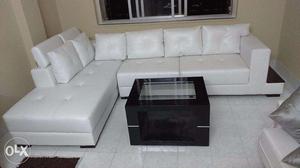 New spanish style wooden sofa set L corner use saal wood &