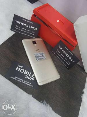OnePlus3t MOBILE 64gb internal 4gb ram 6 months