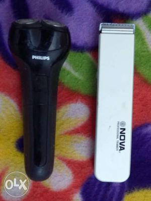 Philips Shaver and Nova Trimmer in perfect