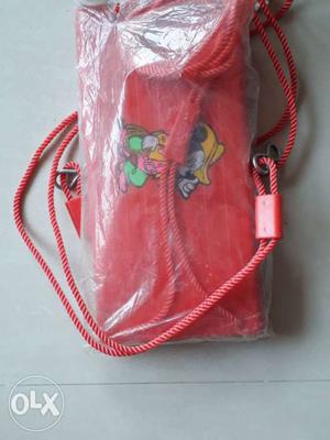Red Minnie Mouse jhoola With Pack