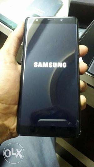 Samsung A9 8months old under warranty dual sim no