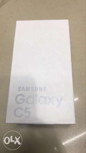 Samsung galaxy C5 brand new box pack 32gb