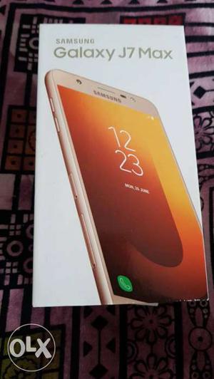 Samsung j7 max 2 month use only