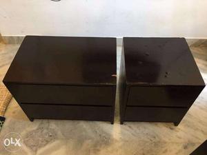 Side table with drawers