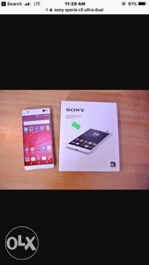 Sony Xperia c5 ultra dual 4G mobile With original