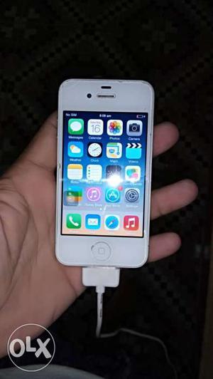 Apple i phone 4...very good condition but front camera not