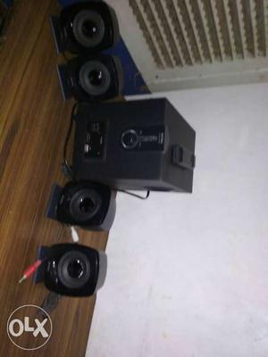 Intex 4:1 speakers new condition with remote and