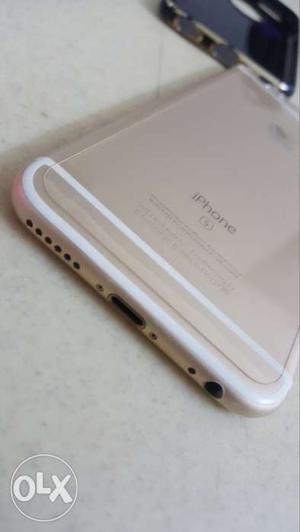 Iphone 6s 16 gb gold colour 2 month warranty left