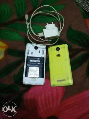Micromax canvas spark Q year old Charger and