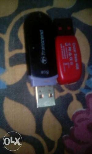 Nice working condition 8gb transcend and 4gb