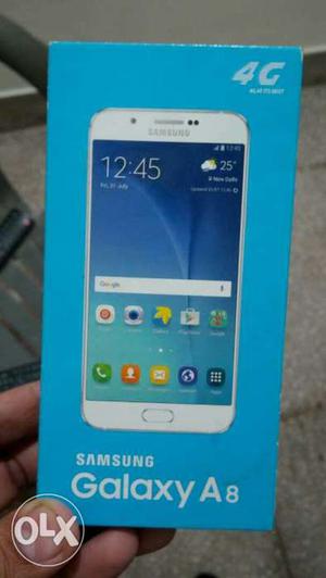 Samsung A8 New condition phone all accessories,