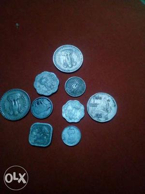 1 rupees,10paise 25paise