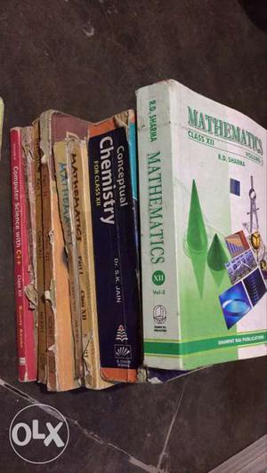 12 CBSE PCM all textbooks+