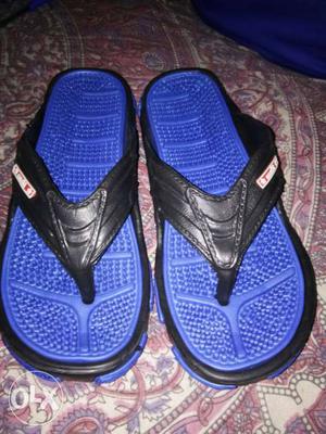 Accupressure slipper. Blue color. brand new. Size