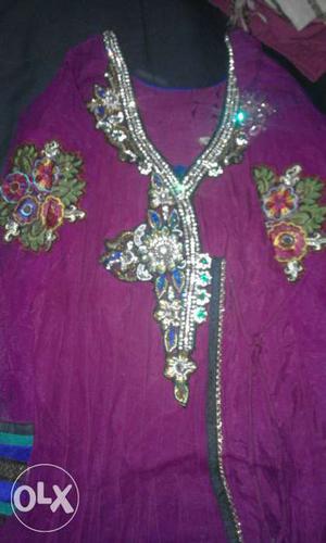 Anarkali suit only for  rs