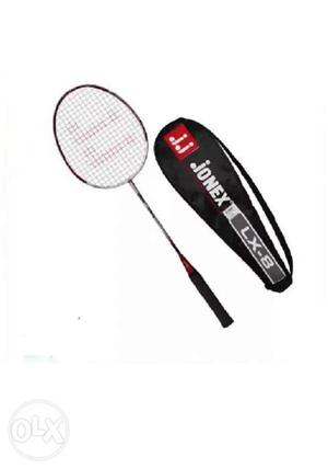 Black And Grey Jonex Badminton Racket