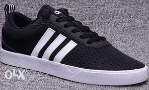 Black And White Adidas Low-top