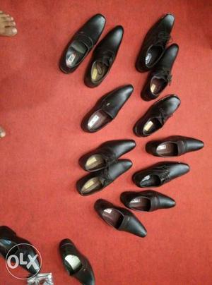 Black Leather Dress Shoe Lot