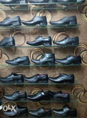 Black Leather Dress Shoes Lot