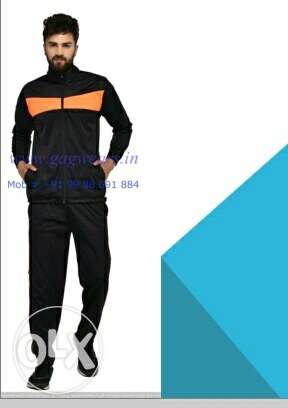 Branded tracksuit with pant in 4 color all size. available