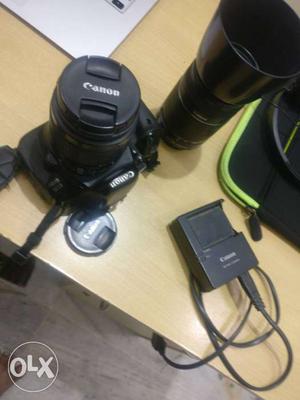 Canon Eos 600D with mm, mm and 50mm