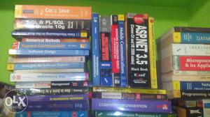 Computer science engineering books for sale (40% of MRP)