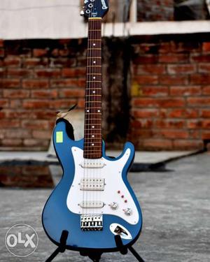 Fully new Blue And White Stratocaster Guitar