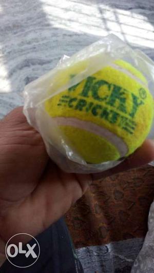 Green Vicky Cricks Tennis Ball (fixed price)