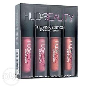 Huda beauty lipsticks pack of 4 it's really