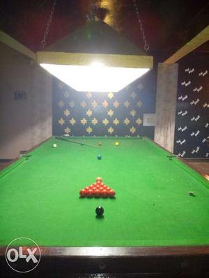 I have 3 table (2snooker and 1 mini snooker) in