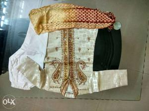 Infant off white Sherwani