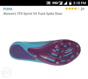 ..Original puma spike shoes suitable for sprint