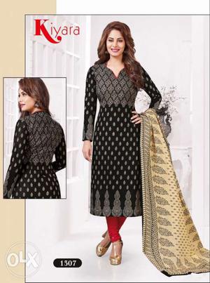 Pure Cotton Dress Material with dupatta