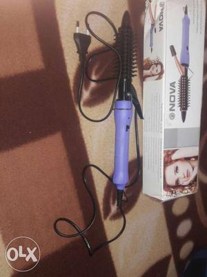 Purple And Black Electric Hair Curler