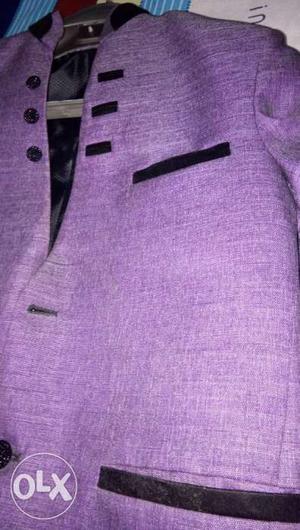 Purple Jodhpuri Suit
