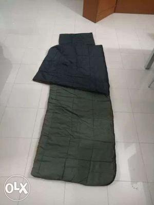 Sleeping bag.