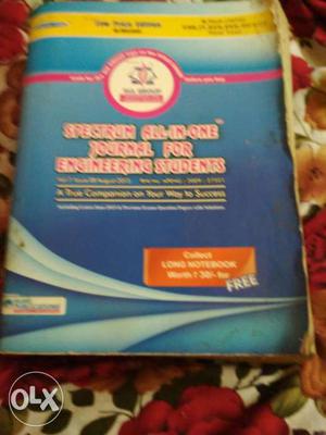 Spectrum All-in-One Journal 1st yr btech Book