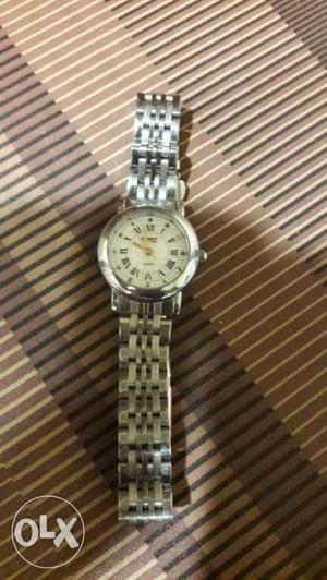 Swatch original watch. Stainless steel finish. Ladies watch