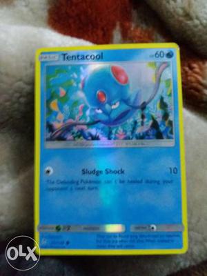 Tentacool Pokemon Trading Card