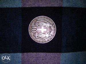 The Greece 10 drachmas collectable coin