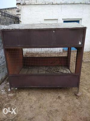 Dog cage material: heavy iron