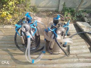 Double bucket milking machine for sale. Never used