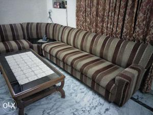 10 Sitter Sofa Set with Centre Table..