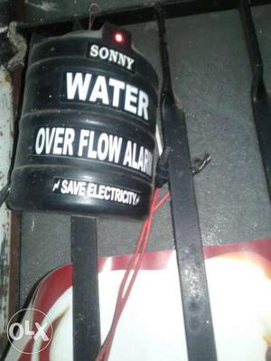 Ab pani nai hoga waste over flow water alaram