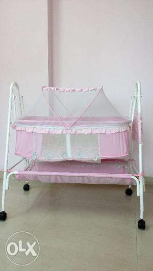 Baby Cradle with Mosquito net