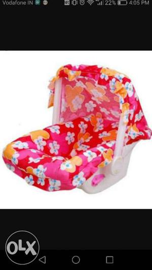 Baby carry cot can be used as bather, jhula,