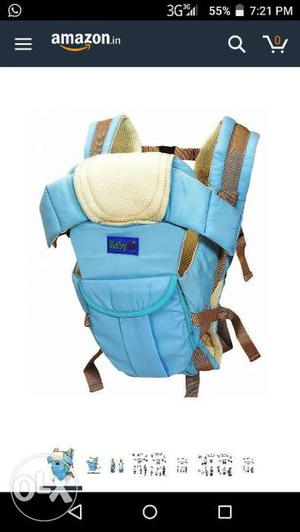 Baby's Blue And Beige Carrier Screenshot