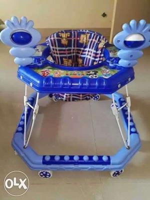 Baby's Purple Frog Walker