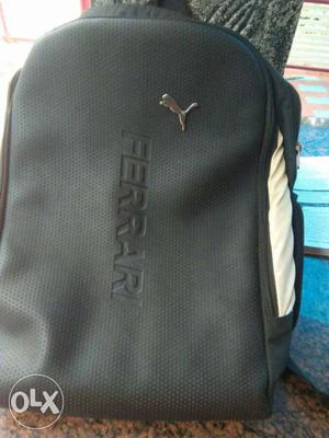 Black Ferrari Backpack